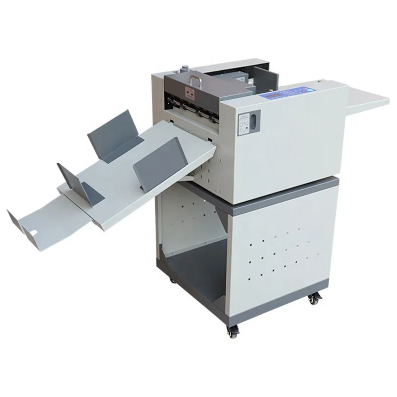 

NC-350A Digital Creasing Perforating Machine Automatic Air Suction Feeding With High Precision Paper Creaser