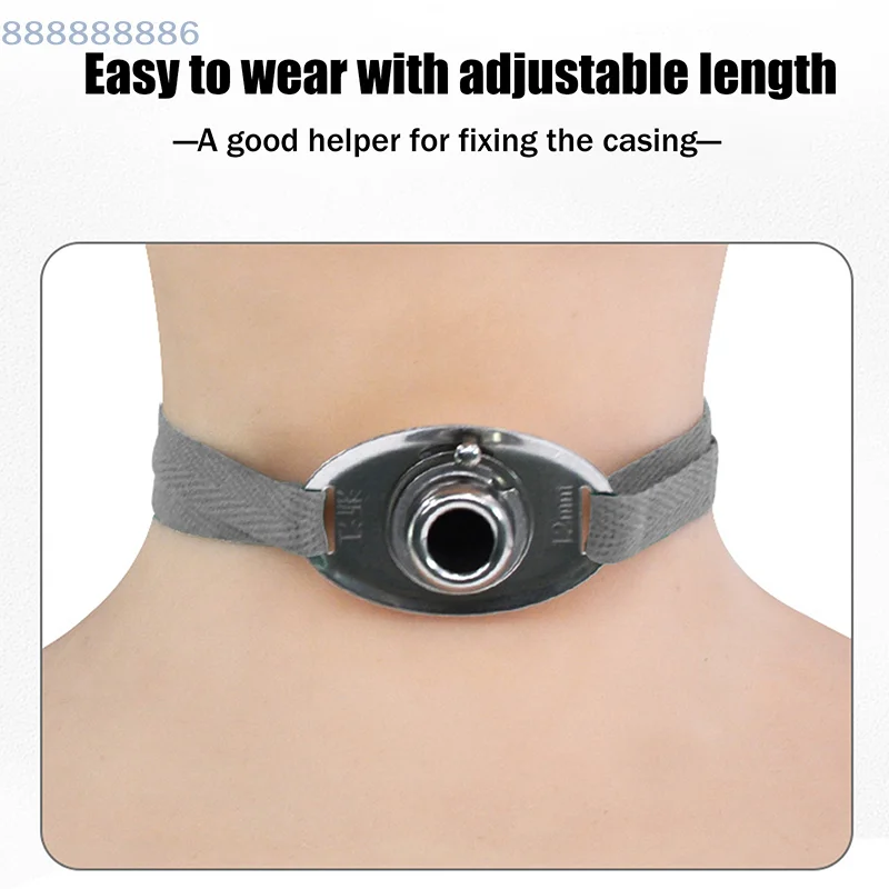 [B]1 Roll Tracheostomy Rope  Tracheal Fixation Tracheotomy Tube Strap Belt Pure Cotton Material Fixation Strap