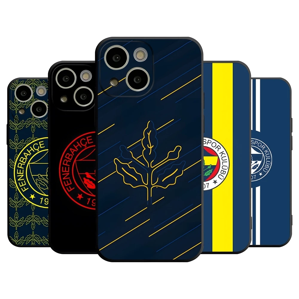 Fenerbahce Phone Case For 14 Pro Max For Apple Iphone 16 15 Po Max 12 Mini 11 13 Pro Xr X Xs 8 7 Plus Back Cover