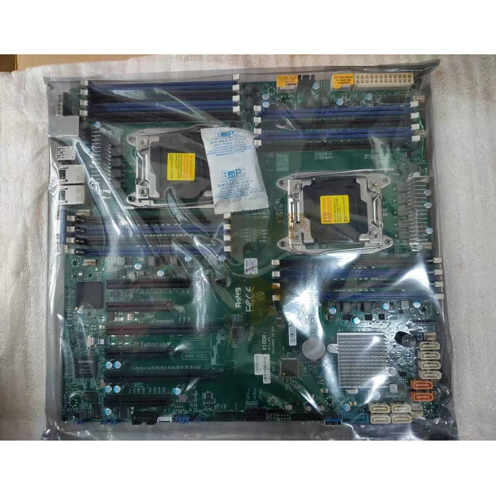 

Новая X10DRi для SuperMicro C612 LGA2011 E5-2600 V3/V4 DDR4 3 PCI-E 3,0 x16 3 PCI-E 3,0 x8 промышленная серверная материнская плата