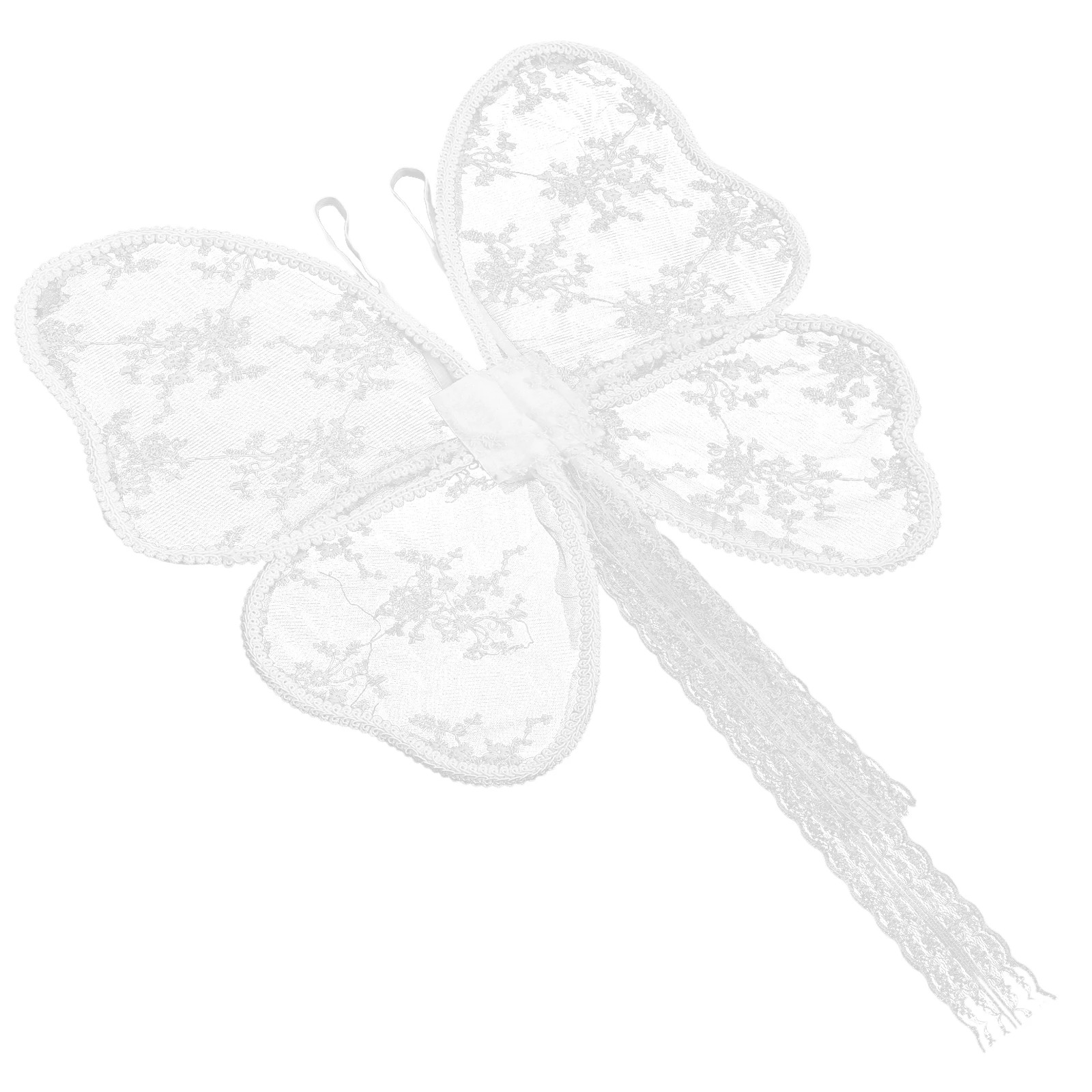 

3D Lace Butterfly Wings For Girls Cosplay Party Dress Up Costume Accessories Plastic Cloth Material Wings For Costume Party