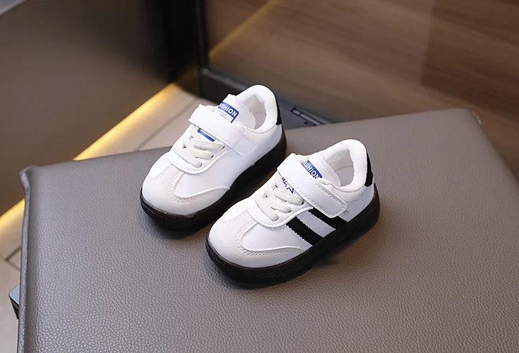 Kindersneaker für Babys, Jungen Sportschuhe, Kleinkinder Babyschuhe mit weicher Sohle, Erste Schritte Schuhe für Mädchen, Freizeitschuhe mit Klettverschluss, Outdoor-Schuhe, Neu – Detail 10