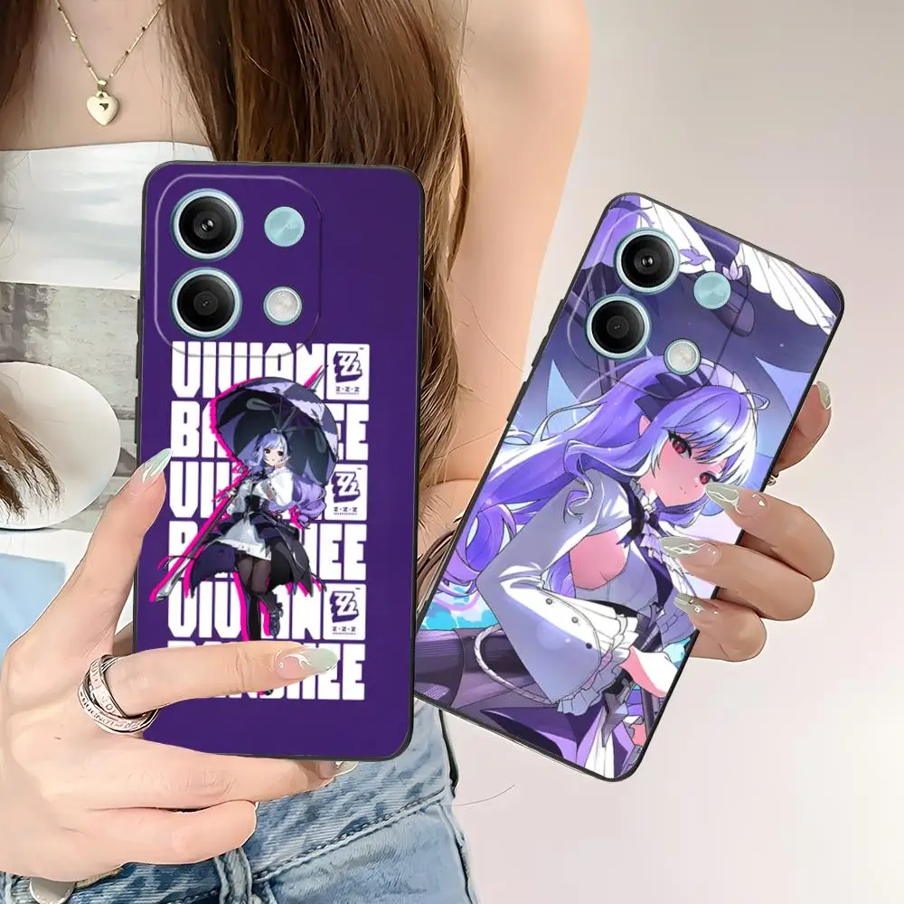 Zenless Zone Zero Vivian funda de teléfono para POCO M7 M6 M5 M4 M3 X7 X6 X5 X4 X3 Pro GT 5G cubierta de impresión en Color Smartphone de lujo