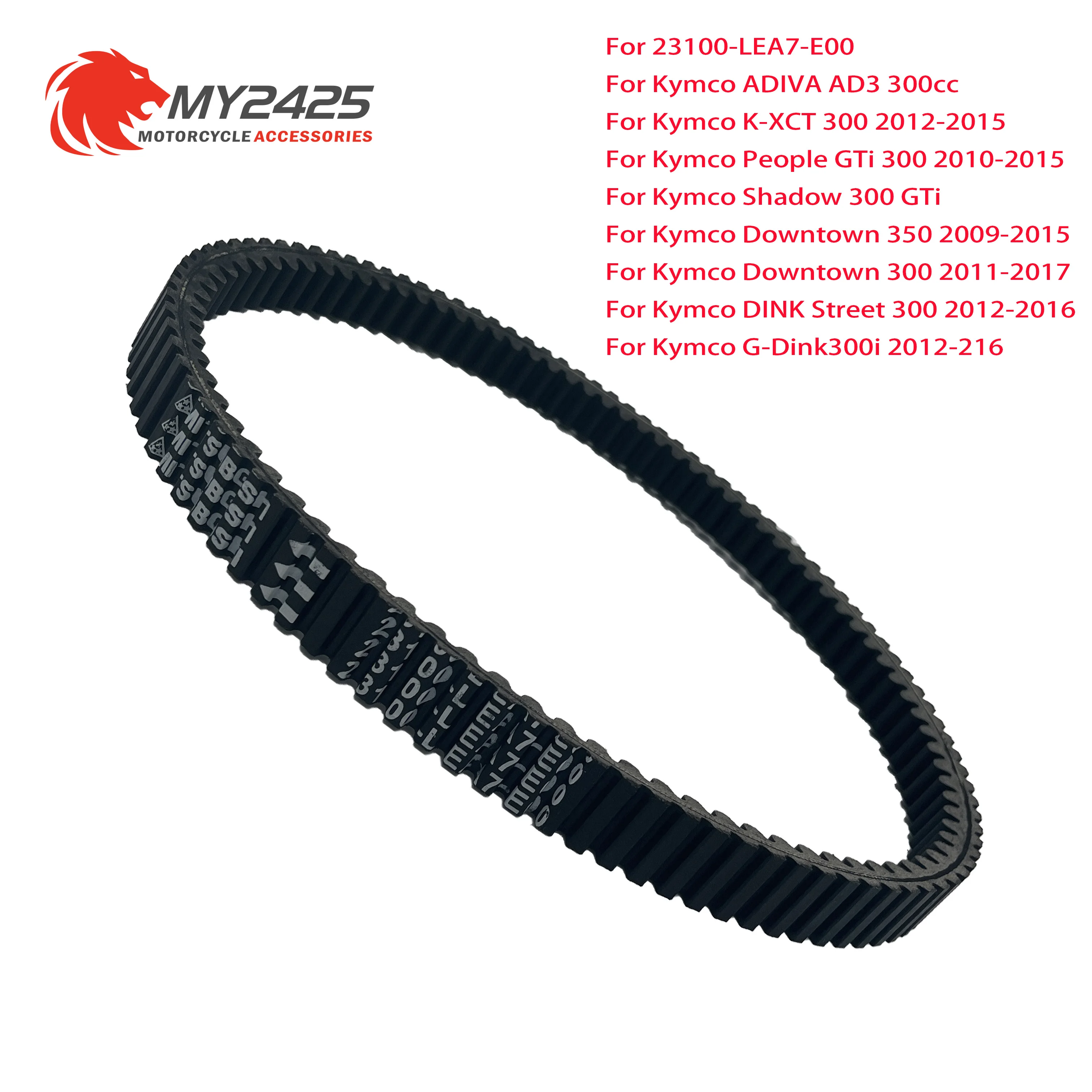 For KYMCO Downtown 300 350 i Super Dink 300cc People GTi Motorcycle Clutch Transmission Drive Belt Pulley Belt 23100-LEA7-E00