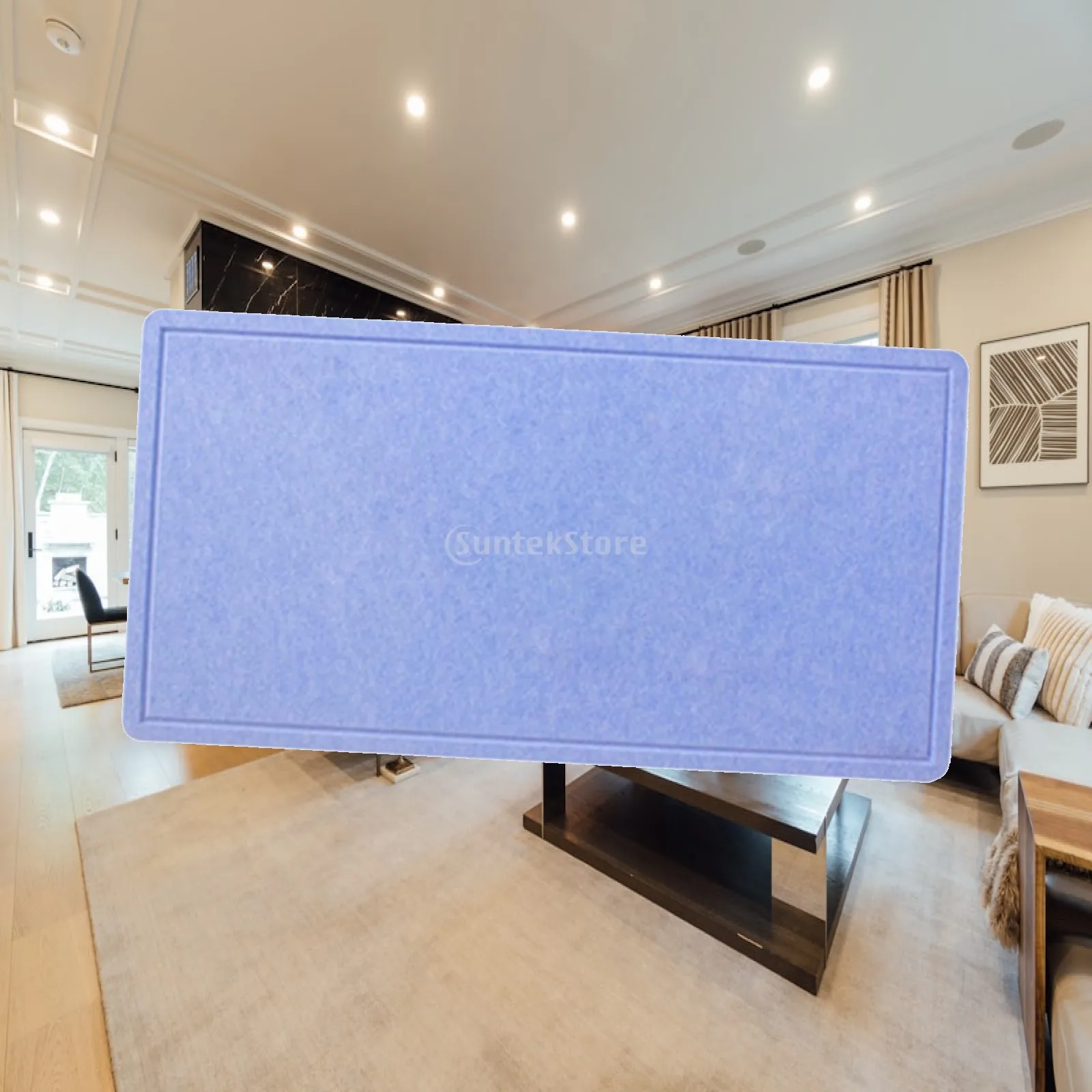 Bulletin Board 60cmx120cm Durable Felt Board Classroom for Home Dorm Bedroom
