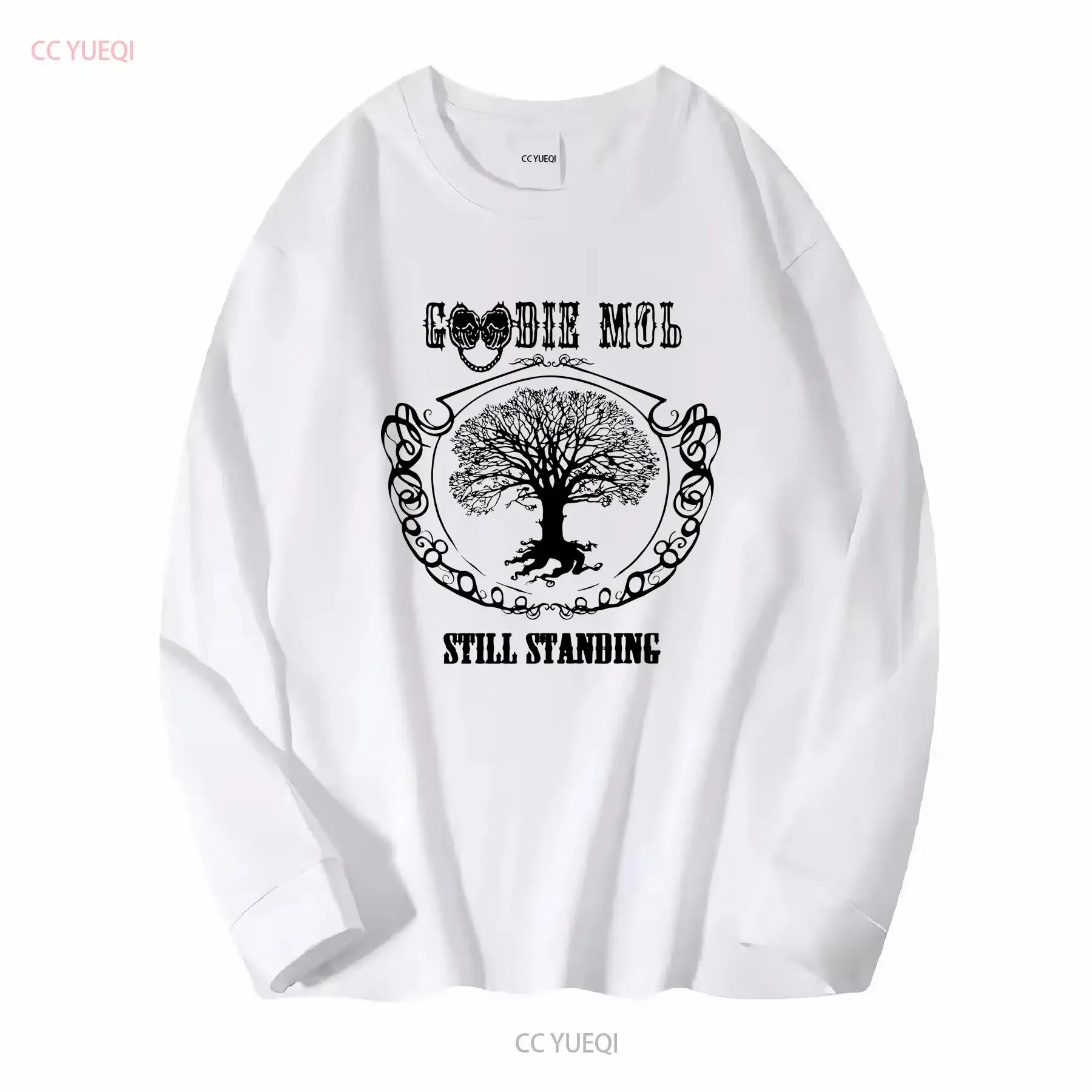 جميل الجلد جودي موب يطير بعيدا CeeLo Green T Mo لا تزال يقف الهيب هوب قميص طويل أو قصير الأكمام خمر غسلها الرسم #2