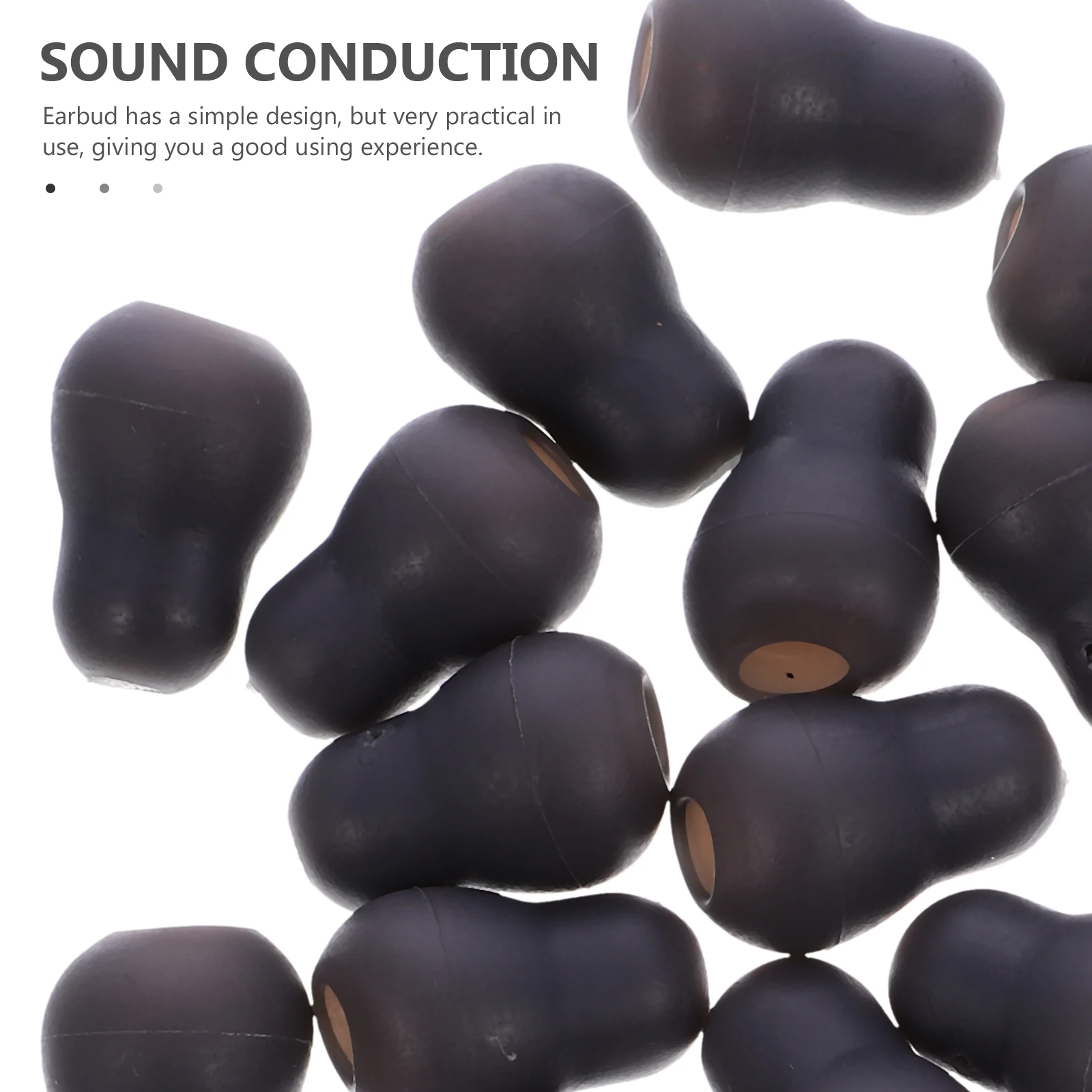 10 Pairs Stethoscope Earplugs Buds Covers Tips Replacement Small Earbud for Canals Pvc