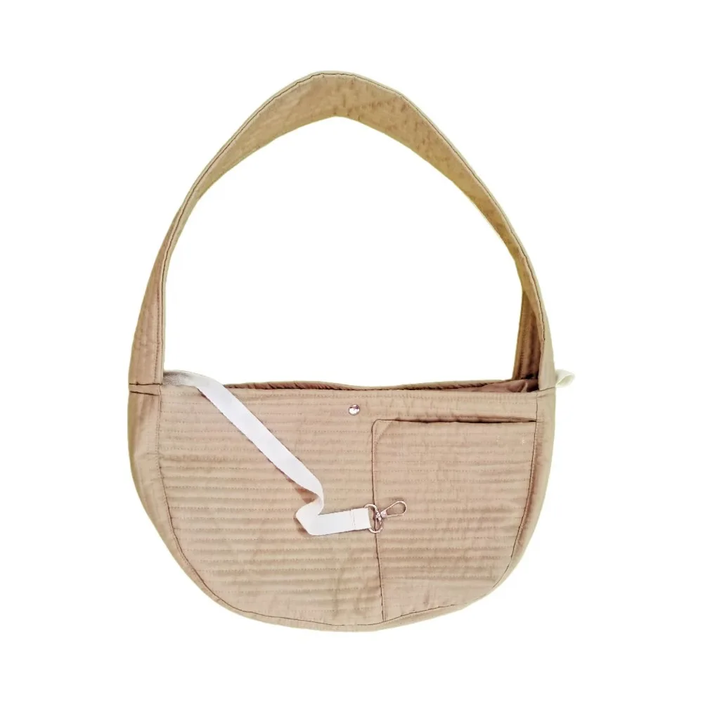 

Portable Handmade Pet Backpack Comfortable Breathable Dog Bag Soft Cat Outing Bag Outdoor