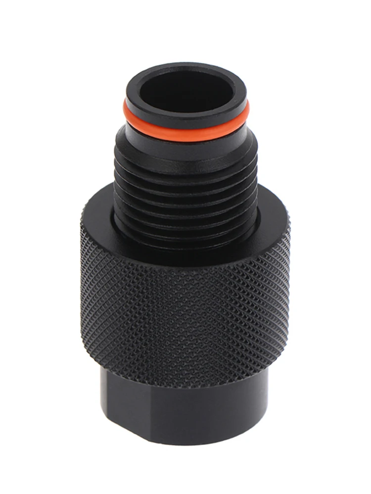 Nouveau HPA régulateur de réservoir d'air économiseur de vanne marche/arrêt G1/2-14 filetage adaptateur de connecteur de commande pneumatique