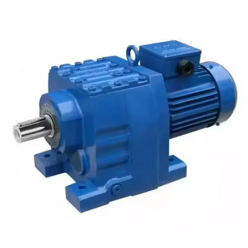 Hight Quality Low Price High Efficiency Easy to Install Gear Speed Reducer R Series Reducer for Spinning Machines AC Brake