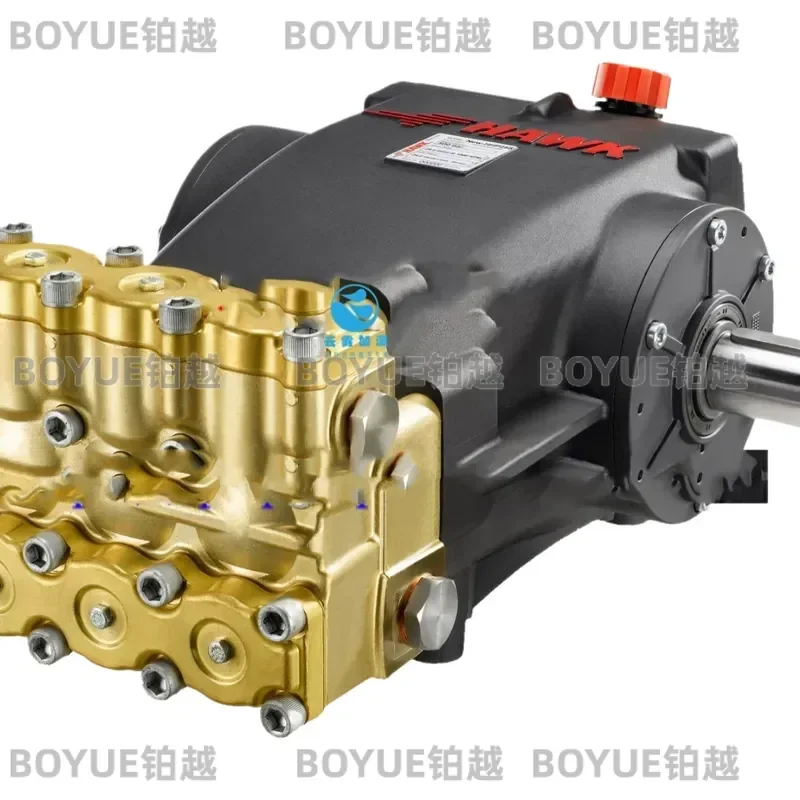 High Pressure Water Pump Industrial Plunger Cleaner Gun Large Flow Multi Outlet Washing System Heavy Duty Cleaning Equipment