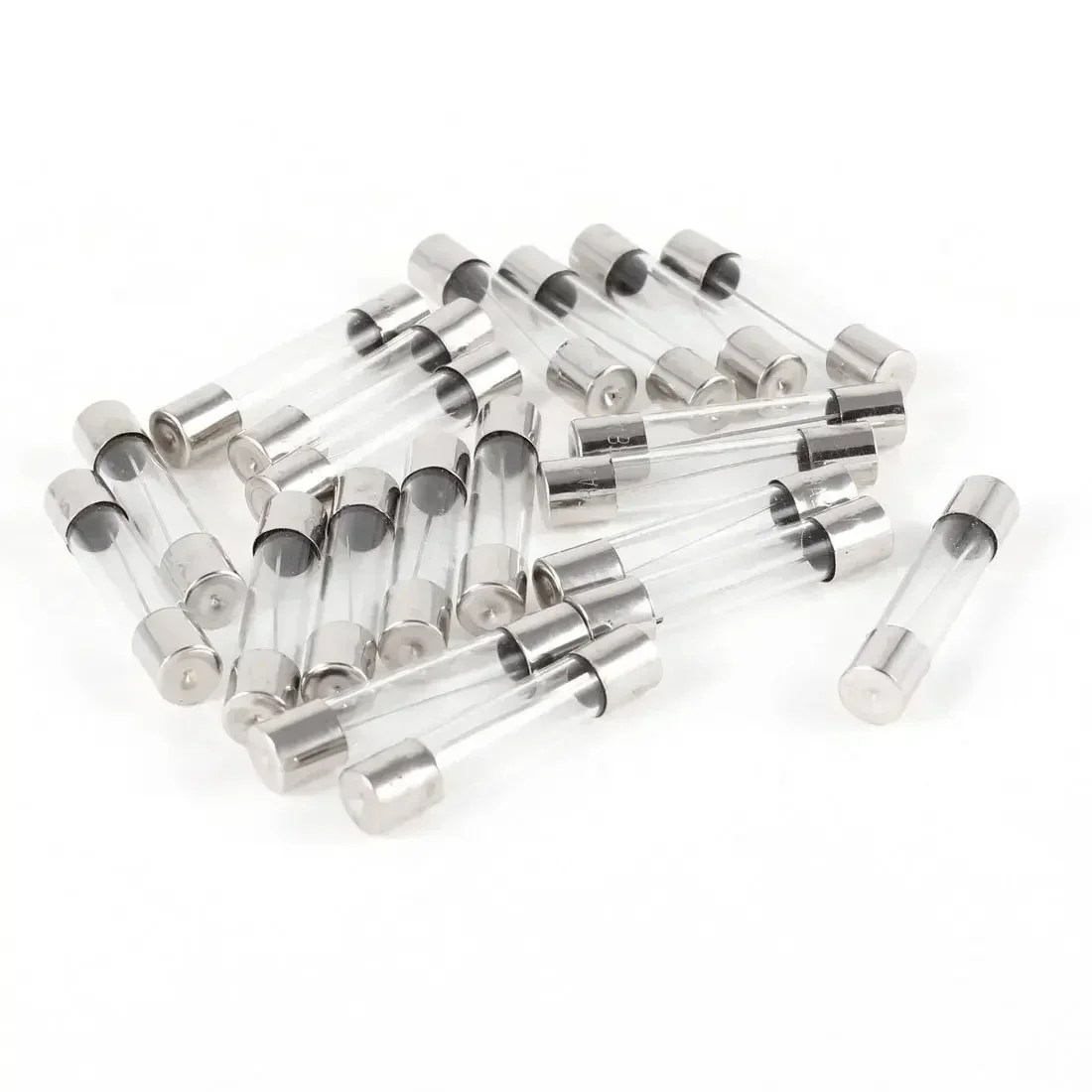 100pcs/box 5x20mm Fast-blow Glass Fuse Assorted Kit 0.2 0.25 0.3 0.5 0.75 1 2 3 4 5 6 8 10 15 20A Electrical Fuse Tube Mix Set