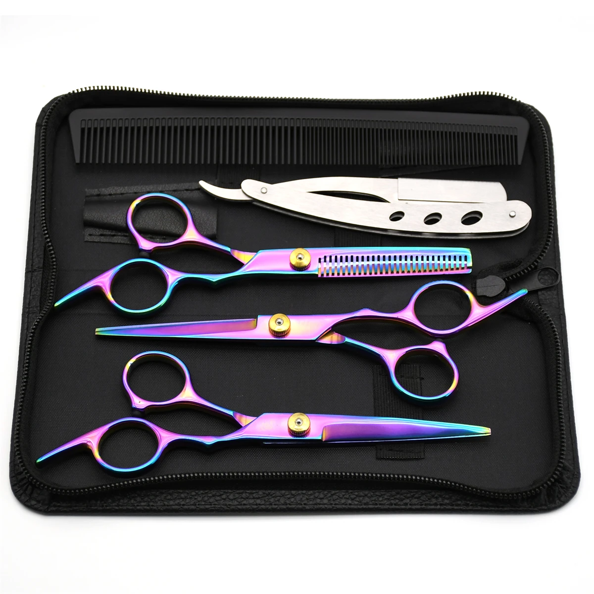 Professional Hairdressing Scissors JP Stainless Hair Cutting Scissors Thinning Shears Barber Scissors Haircut Set Dropshipping