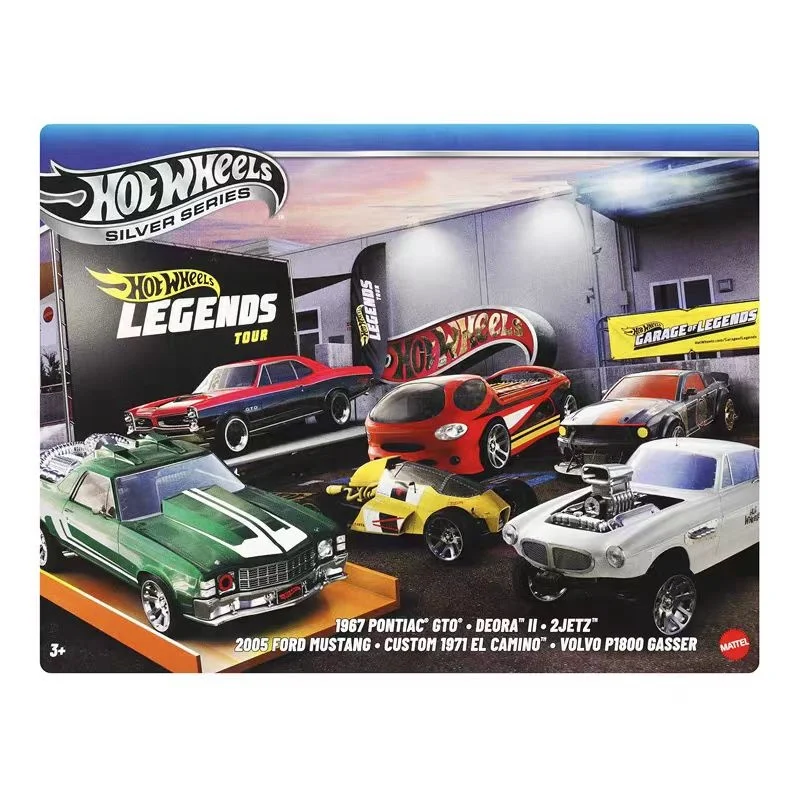 Hotwheels JBY78 79 80 zamac ستة هدية مجموعة صناديق BMW مرسيدس سبيكة نموذج سيارة جمع هدية سطح المكتب عيد الميلاد عيد ميلاد