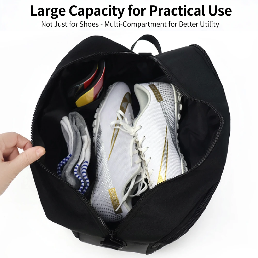 

1PCS Travel Shoe Bags - Shoe Travel Bag Organizer with Handle Crossbody, Wet Dry Compartments, Portable Storage for Gym, Sneaker