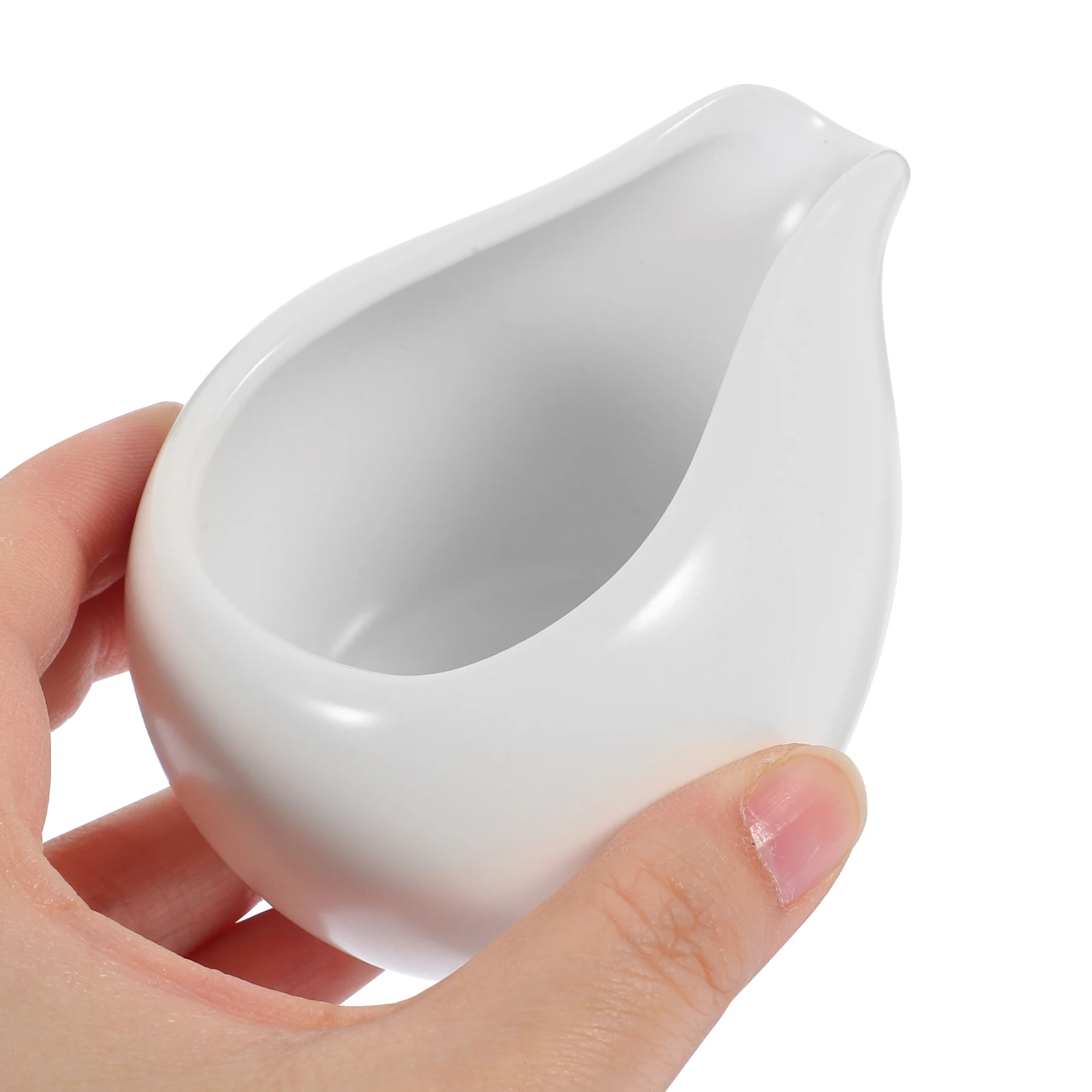 

Milk Container for Work Can Pitcher Dispenser Porcelain White Ceramics Small Jugs Syrup