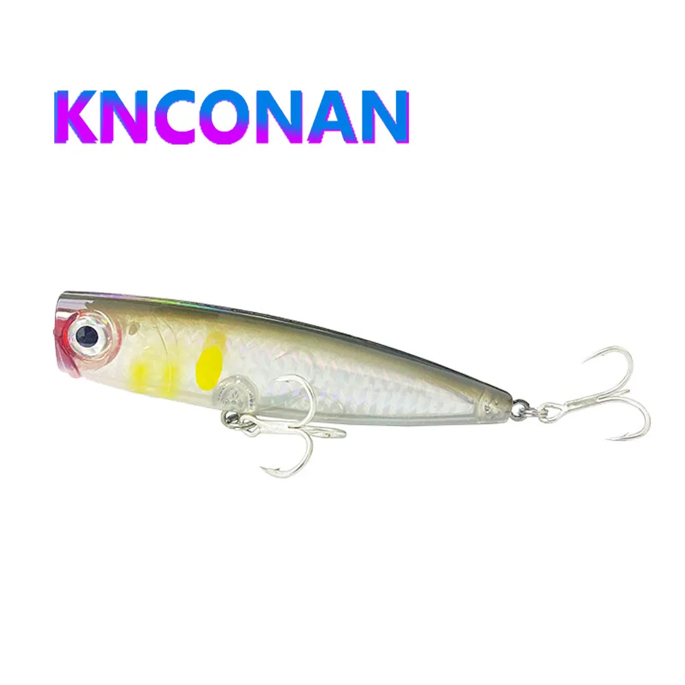 

105mm 23.4g Topwater Popper Fishing Lure Surface Saltwater Twitch Wobblers for Pike Swimbait Long Casting Artificial Hard Bait