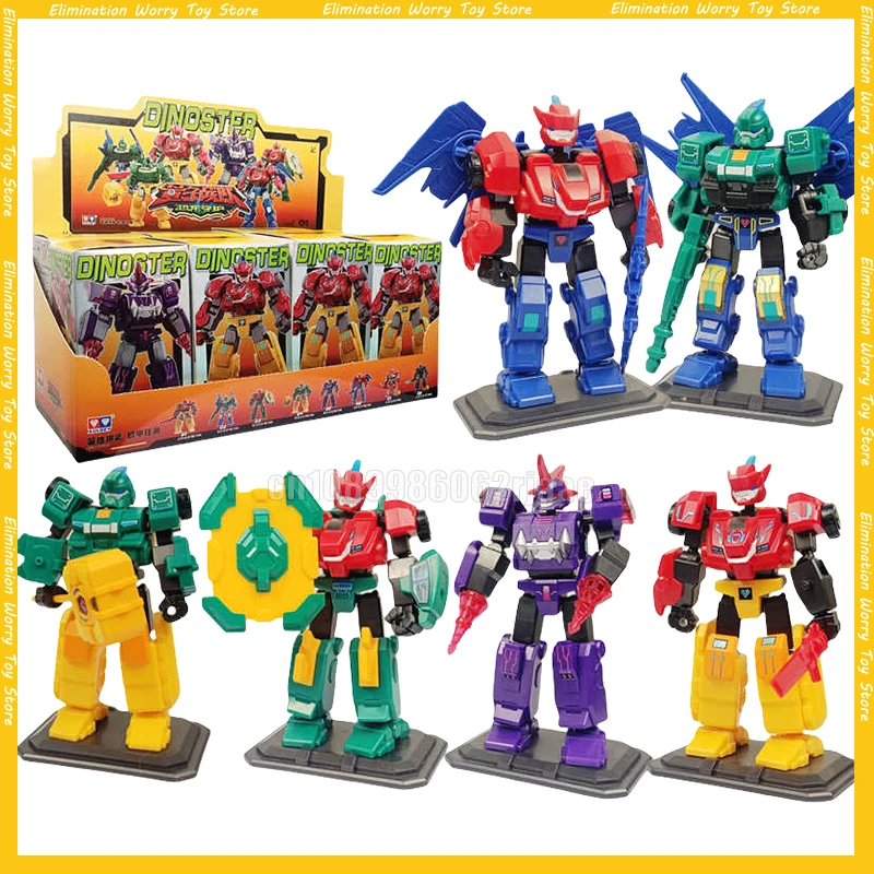 

HOT Quantum Heroes Dinoster The First Series Decisive Battle Time Statue Movable Combination Model Collect Decoration Toys Gifts