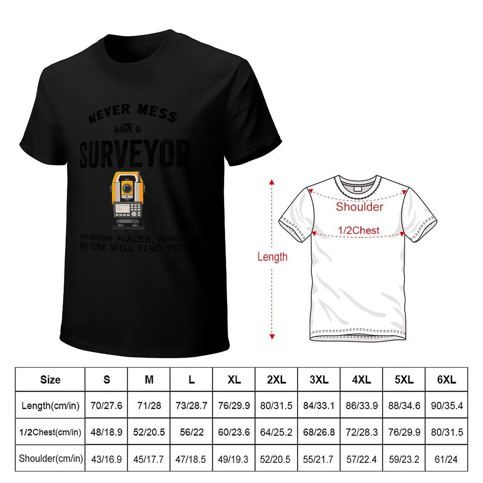 Land Recorder Technician Gift For Cartogropher Surveyor T-Shirt basketball graphic tees sweat mens graphic t-shirts anime