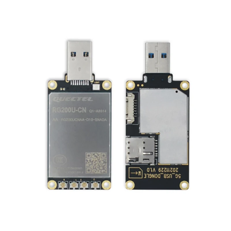 Quectel mały rozmiar 5G USB3.0 karta Sim RG200U-CN 5g płyta Adapter modułu wsparcie TTL Level UART komunikacja