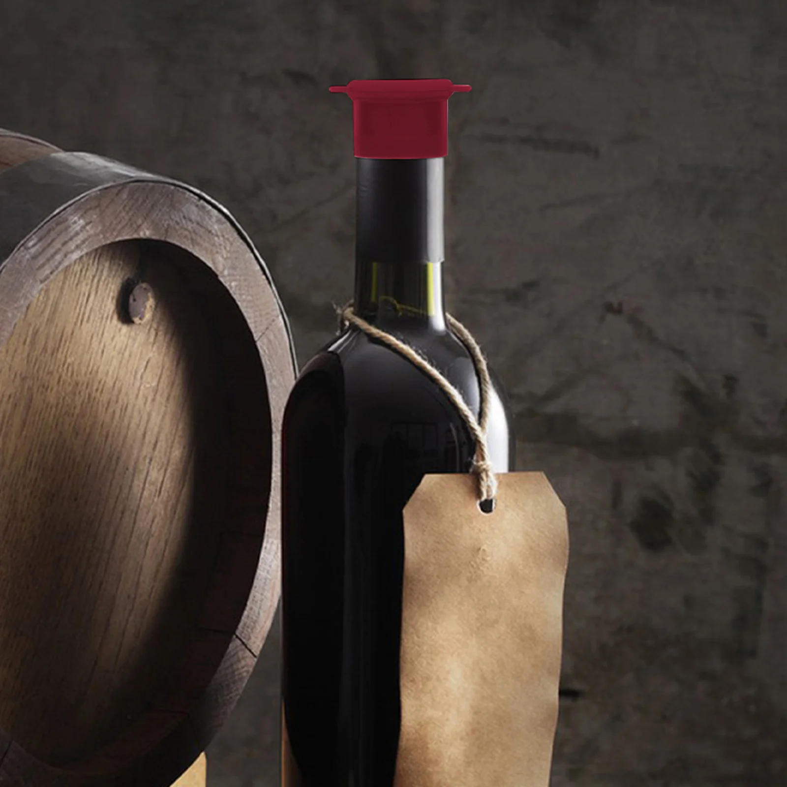 

6Pcs Silicone Wine Stopper Reusable Bottle Plug for Fresh Keeping Strong Wear-Resistant Material Sealed Stopper for Liquor Beer