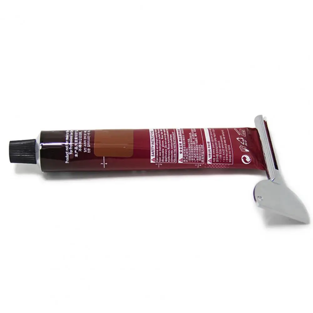 

Convenient Hanging Hole Stainless Steel Tube Creams Paint Squeezer Tool for Bathroom