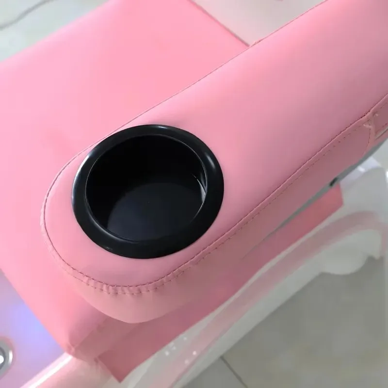 Kids Pedicure Chair Pink Electric Foot Spa Massage Children Safe Mermaid Style Professional Salon Beauty Equipment Furniture view 5