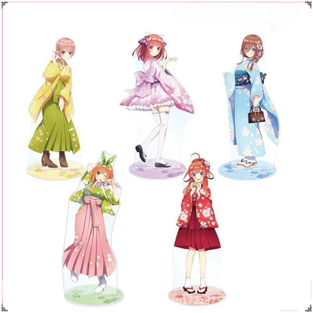 

The Quintessential Quintuplets Anime Peripheral Characters Stand Acrylic Figure Desktop Decorative Ornaments Kids Hobbies Gifts