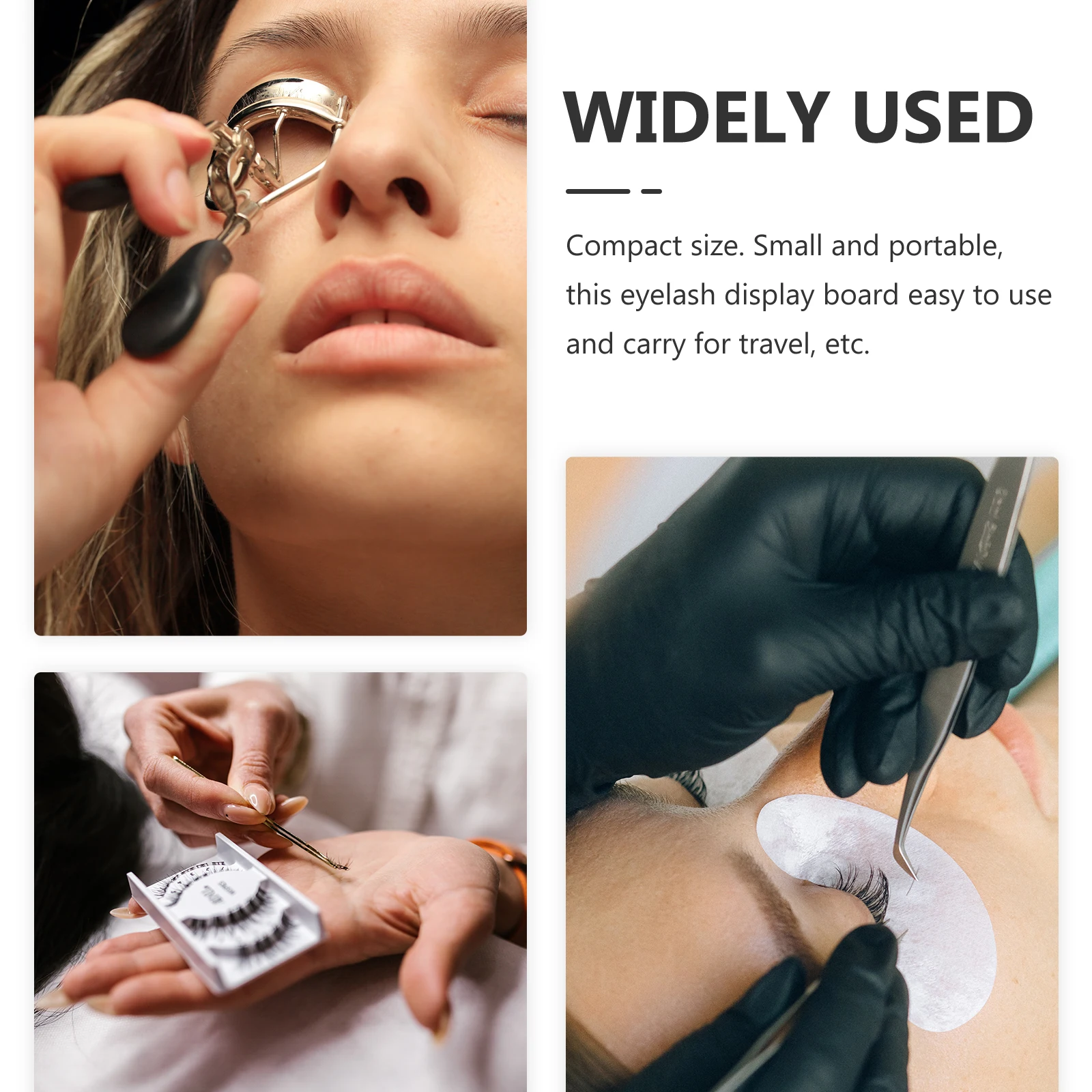 

Eyelash Glue Table Board Magnetic Suction Acrylic Eyelash Extension Tray Professional Beauty Tool Lightweight Durable Bench