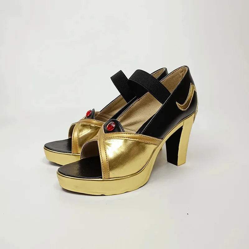 Anime Genshin Impact Cosplay Beidou zapatos bota Halloween carnaval Accesorios