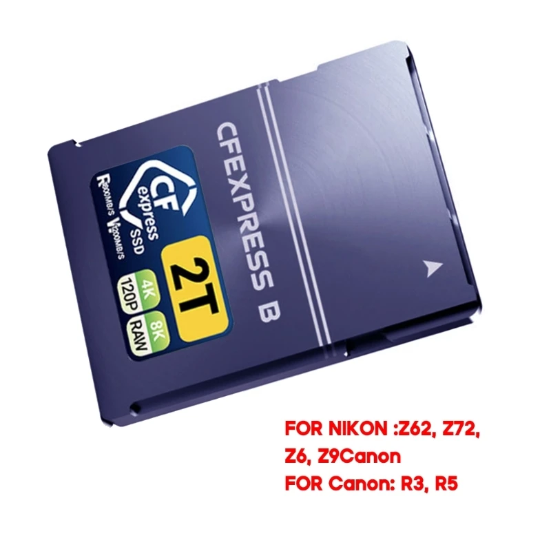 CFexpress Card Adapter NVMe 2230 to CFexpress Card Converter forZ6/Z7/Z9-/D5-/D6-/D850-for  R3/R5 for Fujifilm-XH2