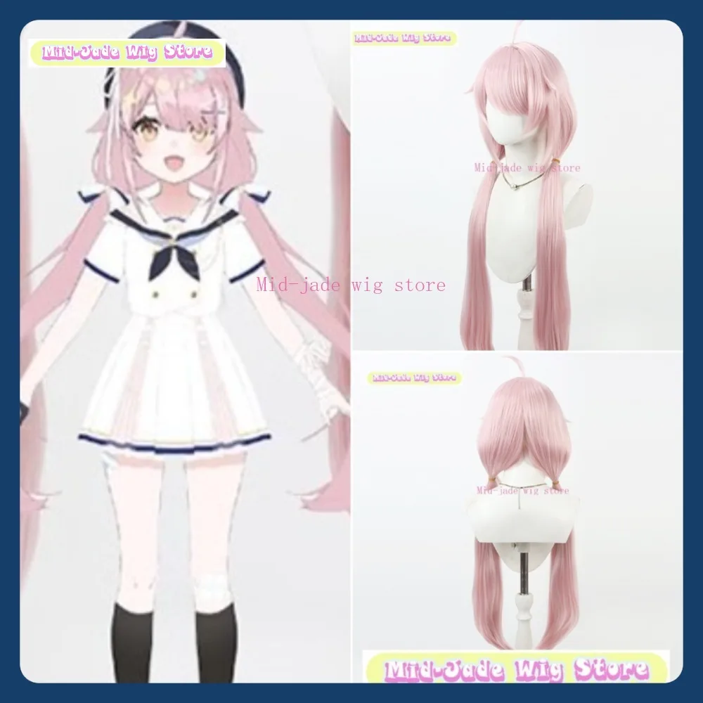 

Mid-jade Wig Store VTuber Taffy Health Committee Cosplay Wig Anime Game Role Playing Synthetic Hair Halloween Party