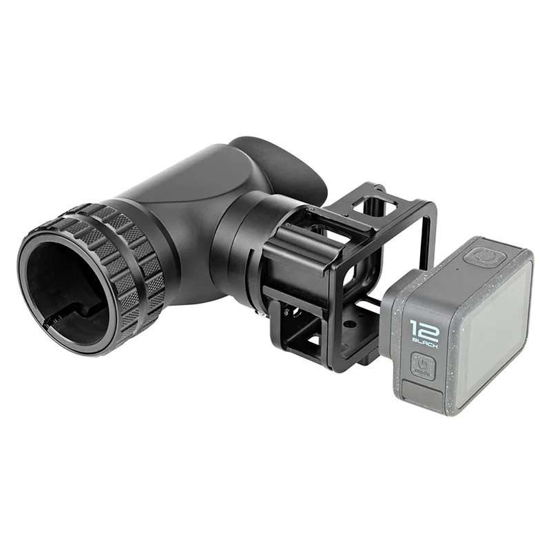 Lunette de reprage GoPro Hero 12/11/10/9 support adaptateur de camra  latrale pendant la vise enregistrement aluminium noir Svbony Telescopio  Lunetas - AliExpress 13