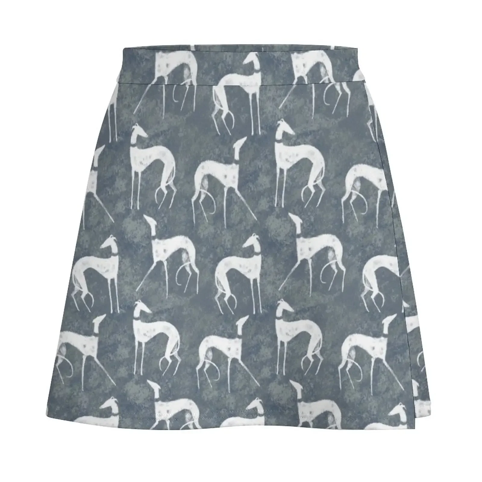 Mini jupe Galgos blanche, vêtements de style, jupe sexy, tenues de boîte de nuit