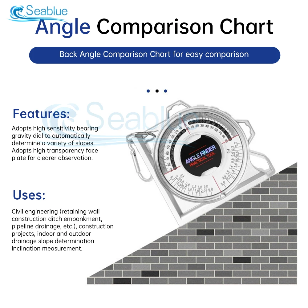 1Pcs 90 Degree Digital Protractor Angle Finder Pointer Type Digital Goniometer Level Meter Magnetic Base Mini Inclinometer