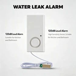 Level Sensor Detector Sensor Water Level Alarm Sensor Full Water Alarm kitchen Flooding Alarm Solar Water Leakage Rain Alarm