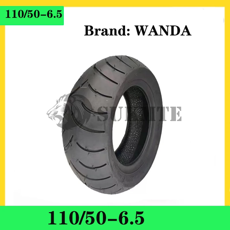 Electric Scooter Vacuum Tires 110/50-6.5 Vacuum Tires 90/65-6.5 Pneumatic  Wanda Tire