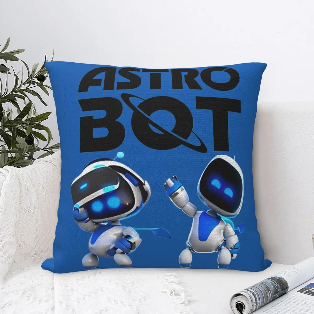 ASTRO-BOT Game Pillowcase Merch Printing Cushion Cover Pillow Covers Bed Decorations Square Multi-Size