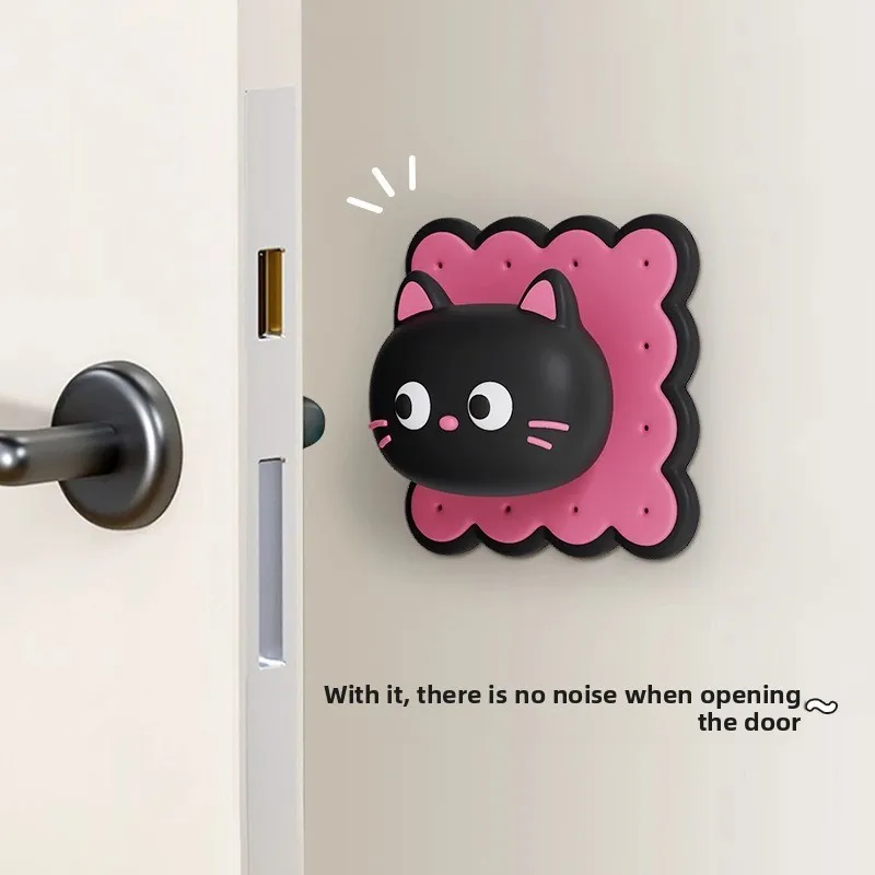 

Cute Doll Anti-collision Sticker Door Handle Anti-collision Door Block Decorative Doll Silent Pad Creative Anti-pinch Artifact