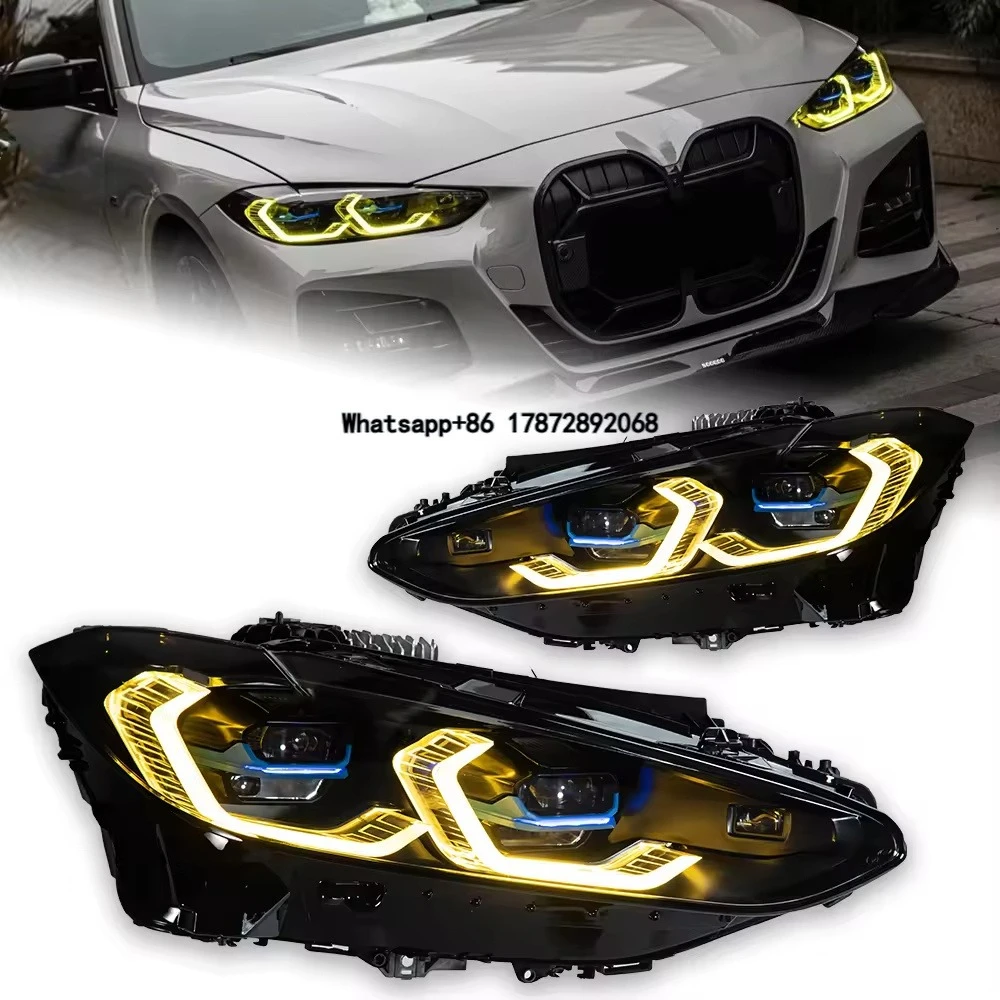 High Performance G22 G23 LED Headlamp for  430i M440i Replacement Front Light with Integrated Daytime Running Light DRL