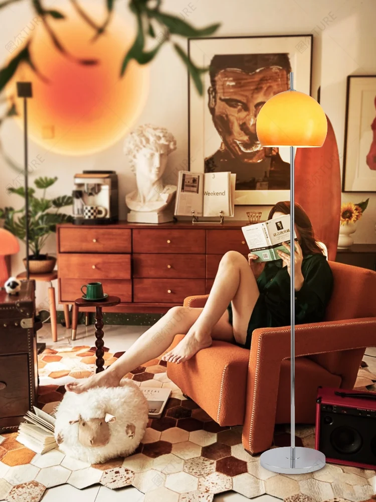 Full spectrum eye protection mushroom floorliving room bedroomBauhaus medieval girl room lamp B & B vertical