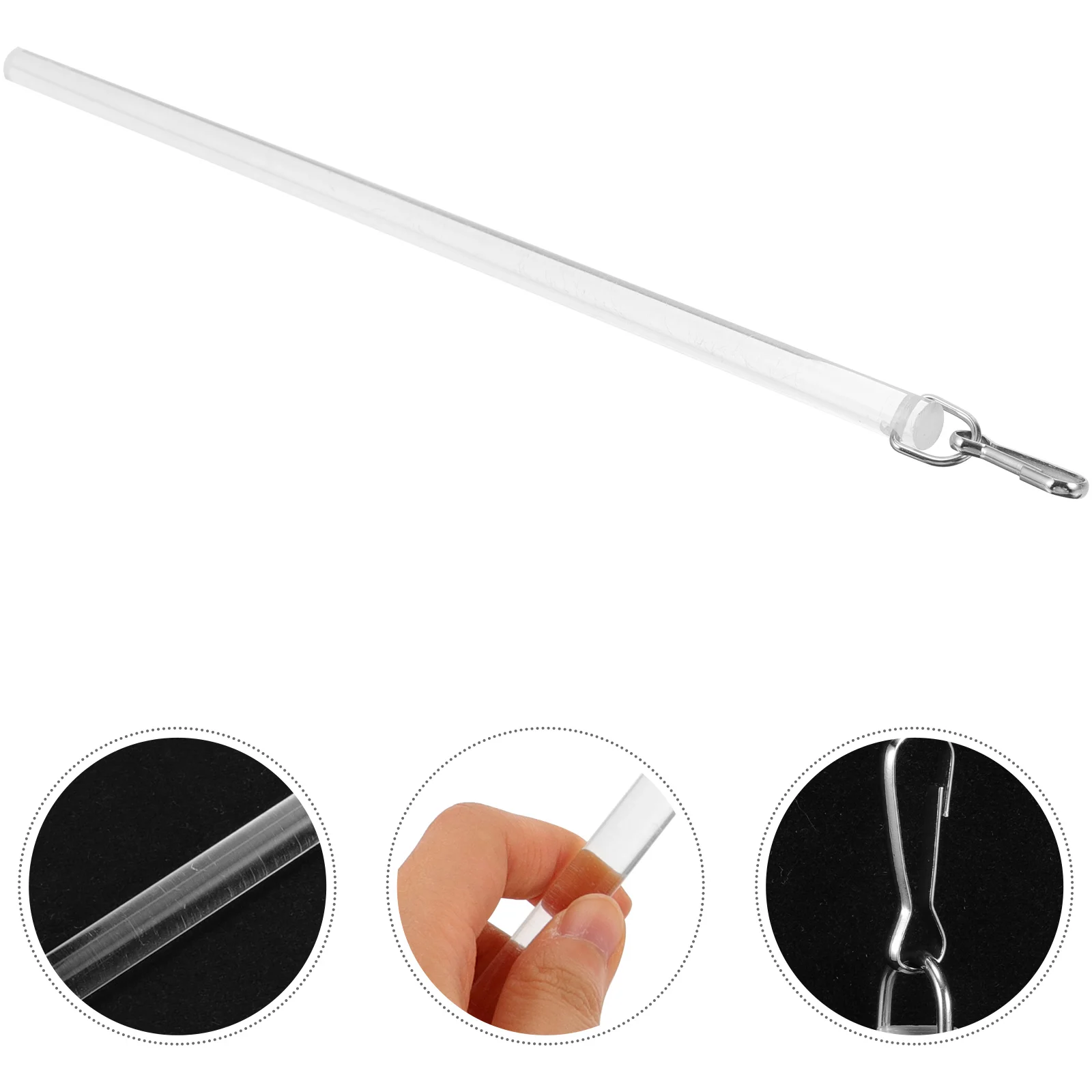 Lightweight Ergonomic Drapery Pull Rod Curtain Wand For Curtains Decorative Accessories Stylish Suitable Various Types Long