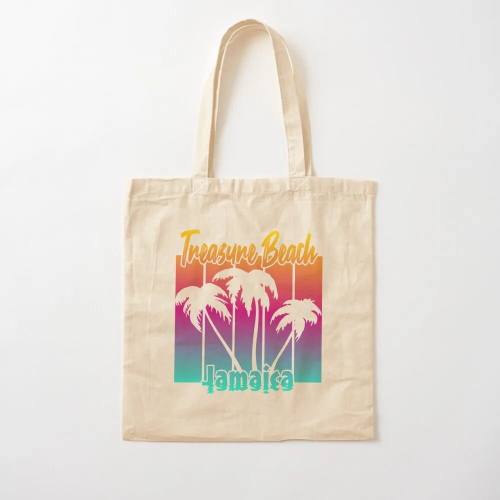 Treasure Beach Jamaica Tote Bag Handbags women canvas tote bags Canvas Tote Bag