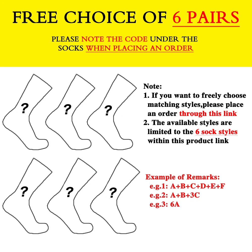 

6 Pairs Unisex Professional Cycling Socks Set Sweat-Absorbent Non-Slip Customizable Sports Tab Socks for Active Wear