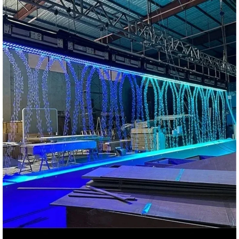 

custom.Digital Curtain Fountain Rain Wall