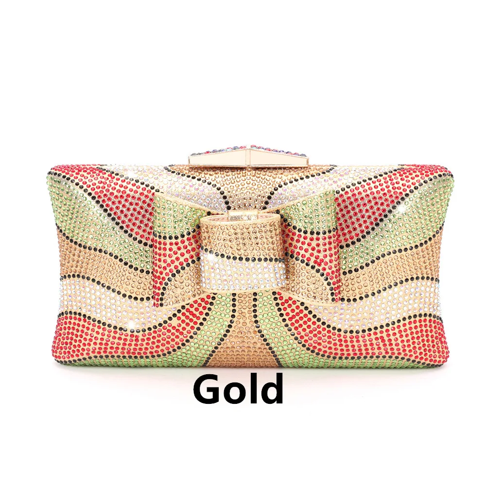 

Ele Diamond Embedded Dinner Clutch Bag for Women Handheld New Model Faionable Hard ell oulder Bag with Mobile ket