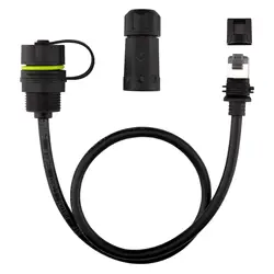 50/100 CM Starlink Ethernet Adapter Gen 3/Mini,Starlink Mini Cable Extension to RJ45 Coupler IP68 Waterproof for Dish and Route