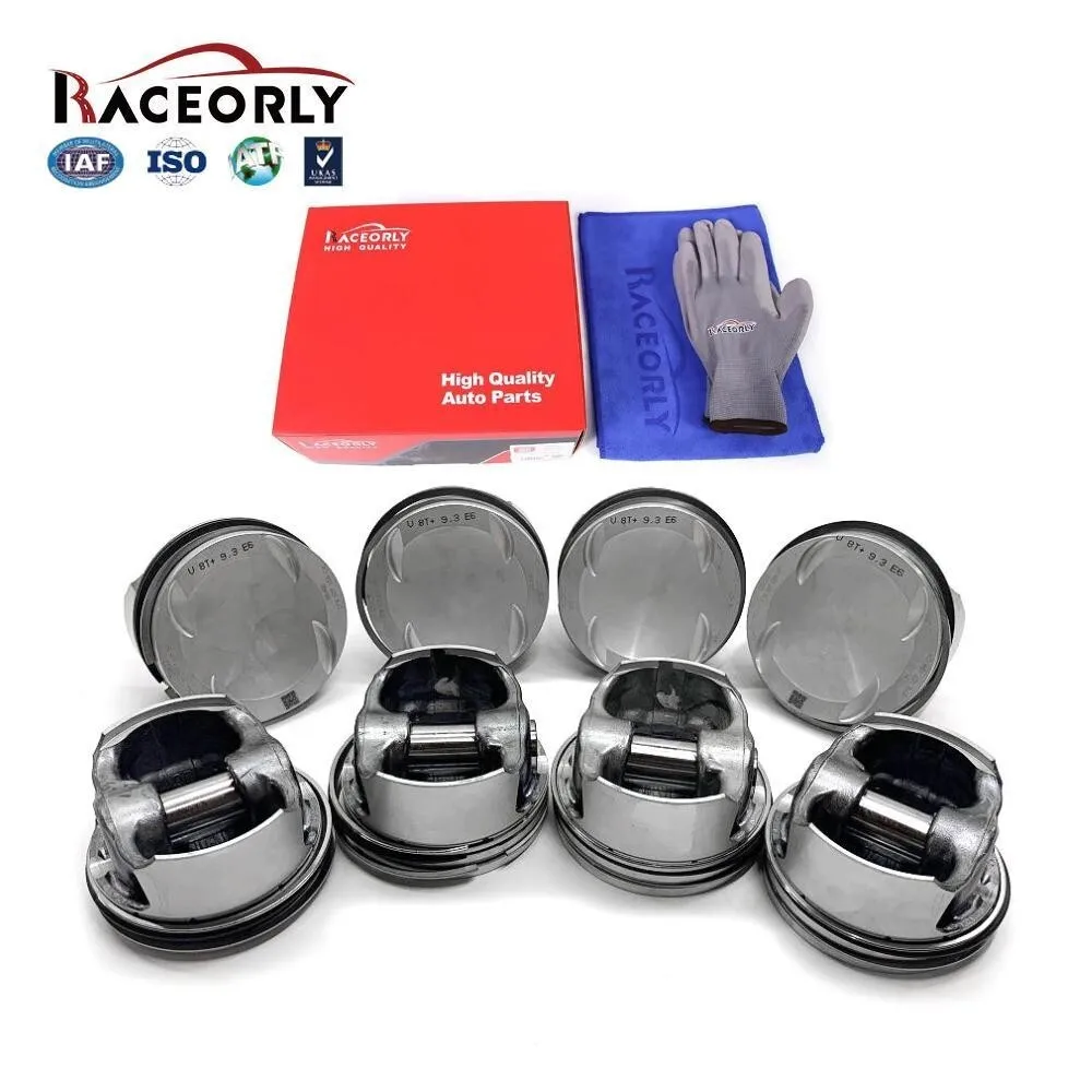

RACEORLY Pistons Rings Set STD 9.3:1 For S6 S7 A8 S8 4.0 13-18 CTF CWU CRD CGT