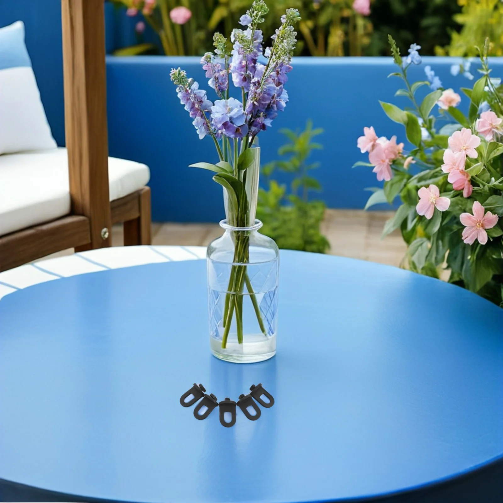 

100pcs Greenhouse Sliding Track Clamps Heavy Duty Plastic Plant Support Clips For Indoor Outdoor Garden Greenhouse Accessories