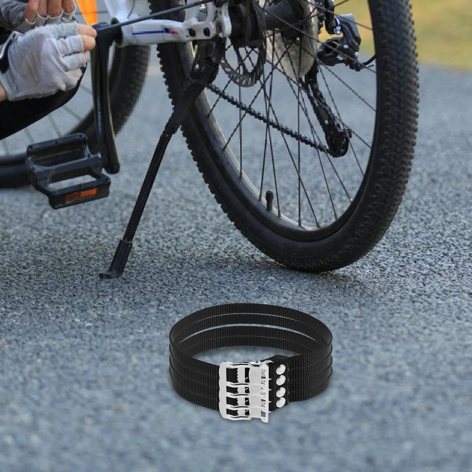 

6pcs Pedal Straps Universal Fit Anti Sturdy Adjustable Foot Belts for Dynamic Gym Cycle Fitness Training Kids